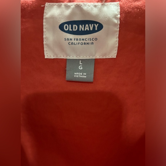 Old Navy CORAL UTILITY Jacket (LG) - Picture 3 of 13